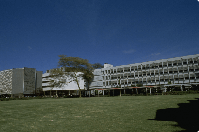 画像:ナイロビ大学のキャンパス
