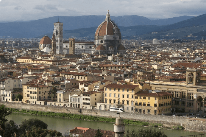 画像:イタリア　フィレンツェ市