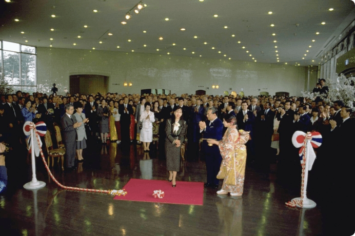 画像:タイ王国・プーミポン国王陛下御撮影特別写真展（東京富士美術館）開幕式にチュラポーン王女が出席