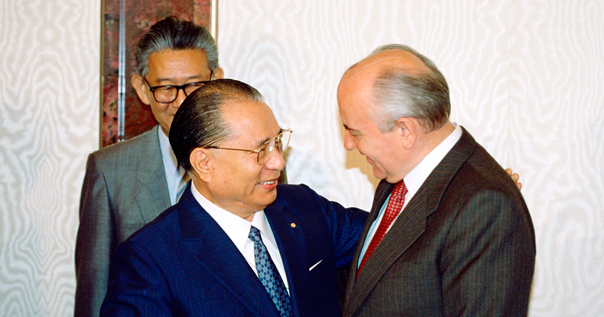 世界交友録 ミハイル・ゴルバチョフ氏｜池田大作先生の足跡｜創価学会