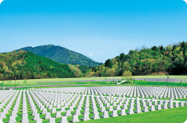 画像:びわこ池田記念墓地公園