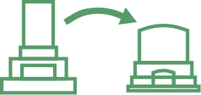アイコン:改葬の手続きについて