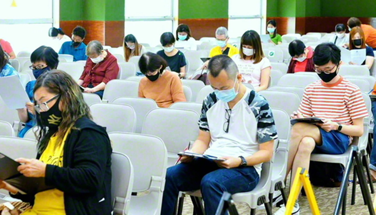 教学の研さんの様子(シンガポール)