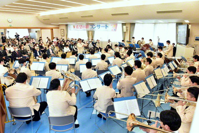 釜石文化会館で行われた「希望の絆」コンサート