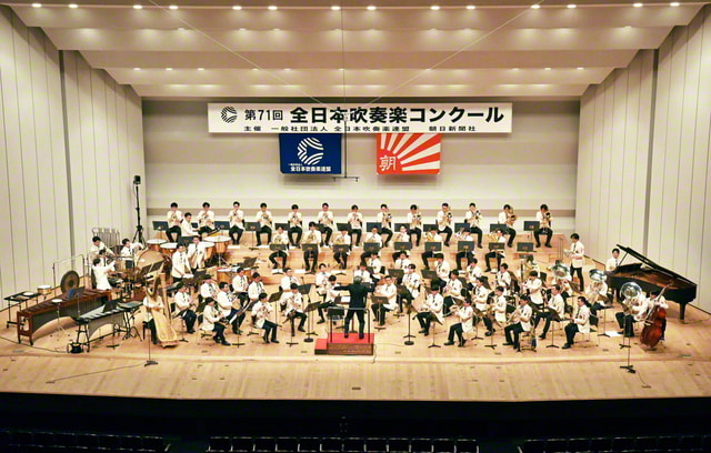 全日本吹奏楽コンクール 創価グロリア吹奏楽団、関西吹奏楽団が金賞