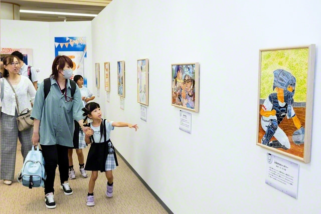 第38回「少年少女希望絵画展」が開幕 創価文化センターで16日から8月31
