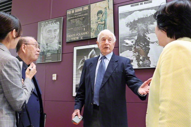 平和学者・リース博士とオセアニア訪問団が友情の語らい｜創価学会公式
