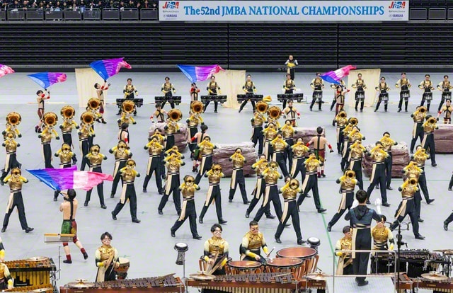 音楽隊・創価ルネサンスバンガードが日本一 第52回マーチングバンド