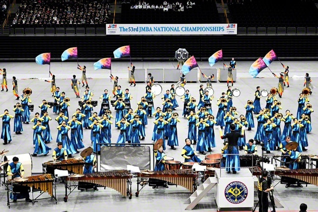 第53回マーチングバンド全国大会で創価ルネサンスバンガードが日本一