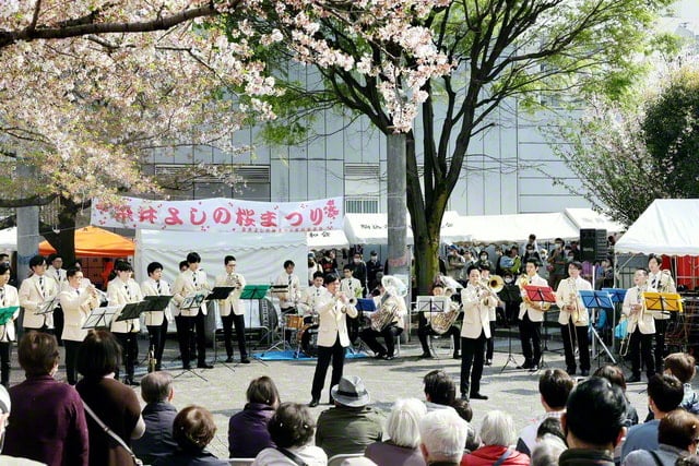 駒込染井よしの桜まつりで演奏