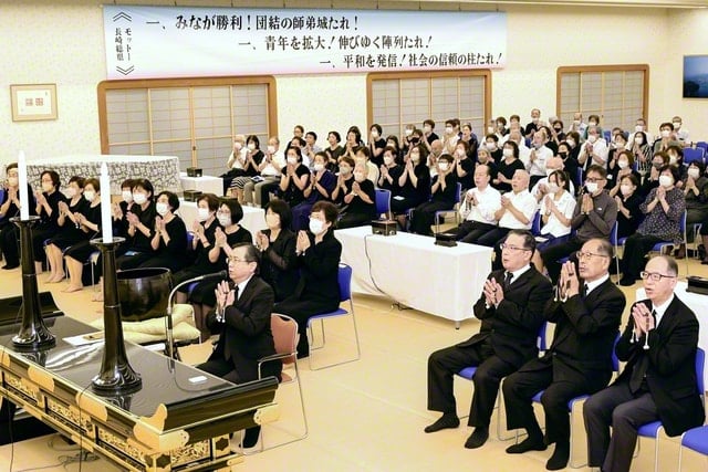 画像　法要の様子
