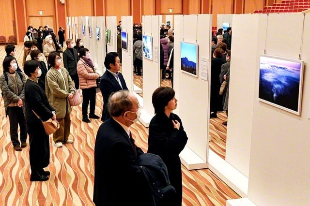 画像　写真展の様子